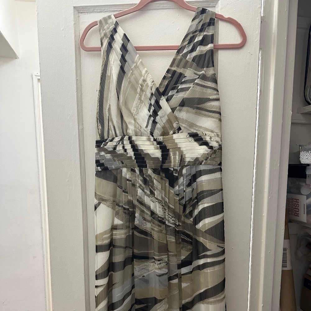 Banana Republic Zebra Print Dress